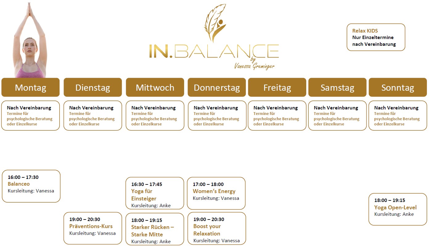 Wochenplan